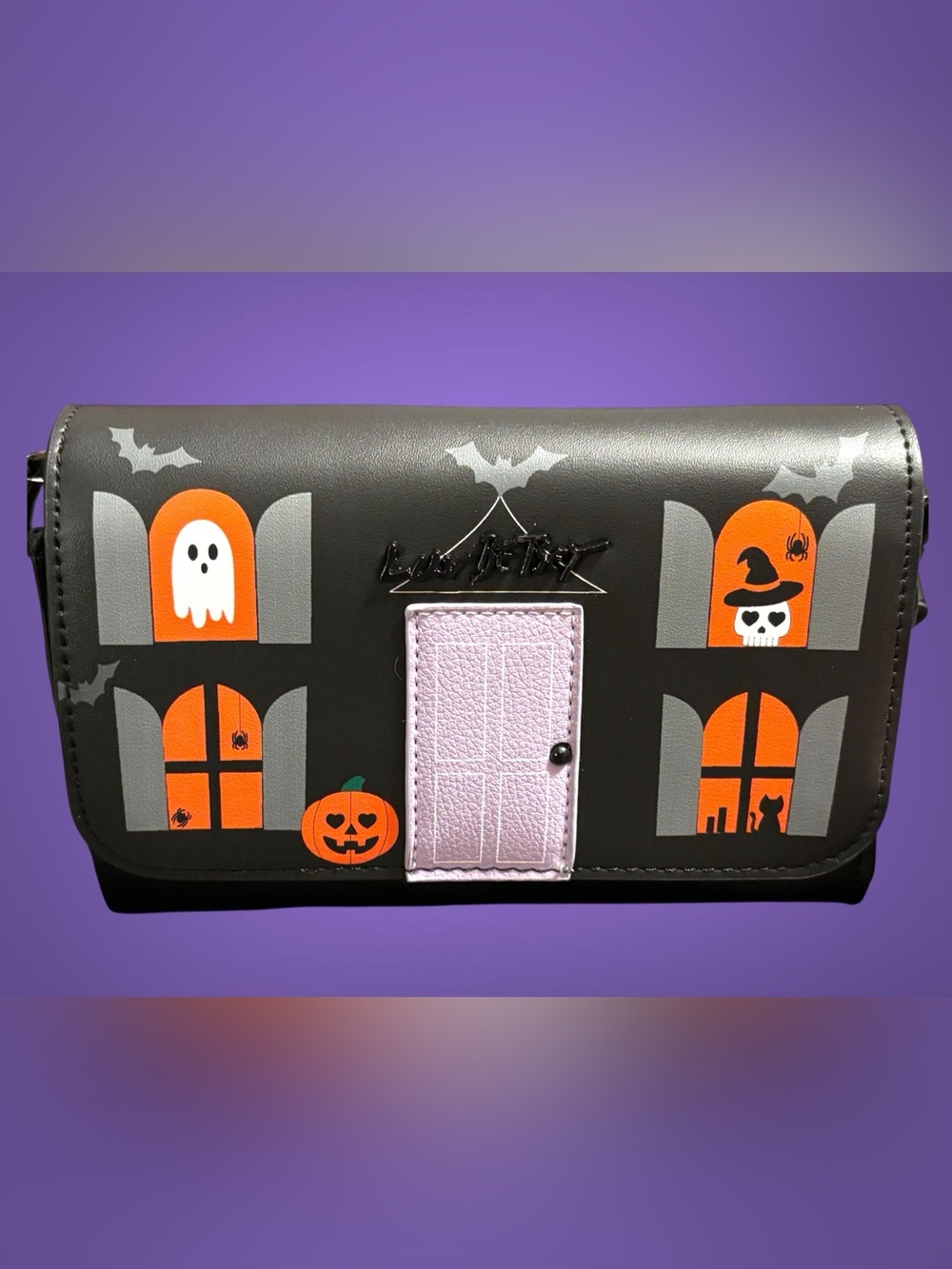 NWT•Betsey Johnson Haunted House Crossbody Bag - Picture 3 of 8